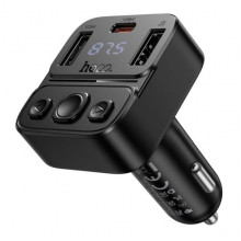 АЗП з FM-модулятором HOCO E87 Delta 35W(1A1C) car BT FM transmitter (6942007658980) (19865)