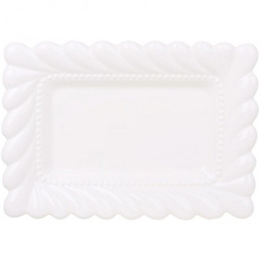 Блюда порцелянові "White City Tiffany" 31х22см, набір 2 прямокутних блюда (5075)