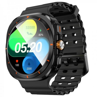 Смарт-годинник HOCO Y29 38mm. 220 mAh Smart sports watch (call version) Black (6942007648516) (15275)