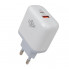 Зарядка для телефона LP 45W (Type-C+USB) QC + кабель (Type-C to Type-C) 45WCH (1375)