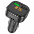 АЗП з FM-модулятором BOROFONE BC43 Flash QC3.0 car BT FM transmitter 18W Black (6974443387223) (17375)