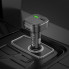 АЗП з FM-модулятором BOROFONE BC43 Flash QC3.0 car BT FM transmitter 18W Black (6974443387223) (17375)