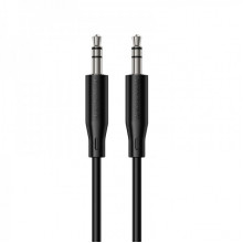 Аудіокабель BOROFONE BL26 3.5mm male to 3.5mm male, TPE, 1m Black (6941991122170) (15475)
