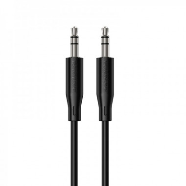Аудіокабель BOROFONE BL26 3.5mm male to 3.5mm male, TPE, 1m Black (6941991122170) (15475)