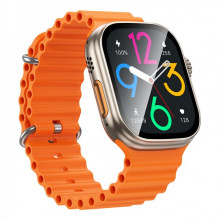 Смарт-годинник BOROFONE BD14 Ultra 51mm. 180 mAh. Smart sports watch(call version) Titanium Gold (6941991124280) (17475)