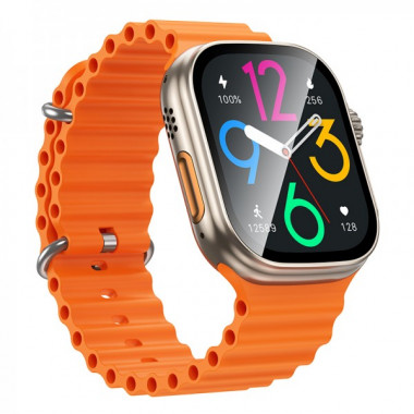 Смарт-годинник BOROFONE BD14 Ultra 51mm. 180 mAh. Smart sports watch(call version) Titanium Gold (6941991124280) (17475)