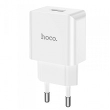 Мережевий зарядний пристрій HOCO C106A Leisure single port charger 10,5W White (6931474783882) (475)