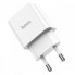 Мережевий зарядний пристрій HOCO C106A Leisure single port charger 10,5W White (6931474783882) (475)