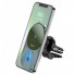 Автотримач для телефона з БЗП HOCO CA91 Magic magnetic wireless fast charging car holder Gray (6931474753465) (14675)