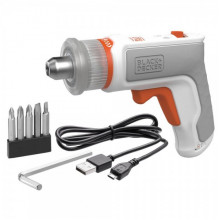 Аккумуляторная отвертка BLACK+DECKER BCRTA01 (1775)