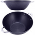 Казан чавунний "Wok" 4.5л, з антипригарним покриттям і аромо-кришкою (875)