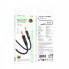 Аудіокабель BOROFONE BL22 3.5mm male to 3.5mm male, TPE, 1m, Black (6941991117725) (15185)