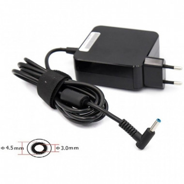 Блок питания к ноутбуку PowerPlant HP 220V, 19.5V 65W 3.33A (4.5*3.0) wall mount (WM-HP65G4530) (16185)