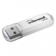 Флеш-накопичувач Wibrand USB 3.2 Gen1 Marten 128GB White (WI3.2/MA128P10W) (185) Флеш-накопичувач Wibrand USB 3.2 Gen1 Marten 128GB White (WI3.2/MA128P10W) (185)