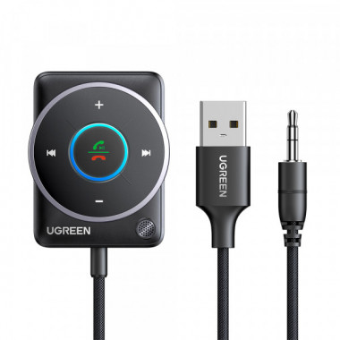 Bluetooth-ресивер UGREEN CM723 Bluetooth Receiver Audio Adapter Black (UGR-35002) (20185)