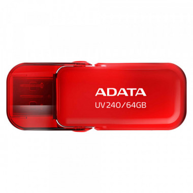 Флеш-накопичувач ADATA USB 2.0 AUV 240 64Gb Red (AUV240-64G-RRD) (285)