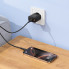 Мережевий зарядний пристрій BOROFONE BA97A Ilustre single-port PD30W charger with digital display (EU) Black (6941991120480) (385)