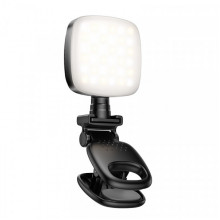Накамерна лампа HOCO K28 Beauty mini fill light Blck (6942007655880) (15485)