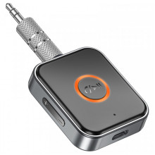 Bluetooth-ресивер BOROFONE BC55 Suave car AUX BT receiver Black (6941991112225) (20485)