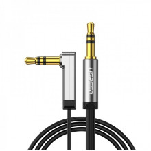Аудіокабель UGREEN AV119 3.5mm Male to 3.5mm Male, nylon braid, 3m Black (UGR-10728) (18985)