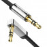 Аудіокабель UGREEN AV119 3.5mm Male to 3.5mm Male, nylon braid, 3m Black (UGR-10728) (18985)