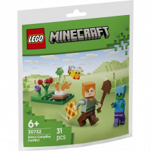 Конструктор LEGO recruitment Minecraft Конфликт у костра Алекса (30732-) (21985)
