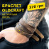 Мужской коричневый браслет на руку OLDCRAFT 140 6 витков (145721989)
