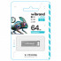 Флеш-накопичувач Wibrand USB 2.0 Chameleon 64Gb Silver (WI2.0/CH64U6S) (95)