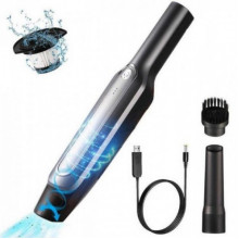Пылесос автомобильный аккумуляторный Vacuum Cleaner JB-80 Черный с серым (14195)