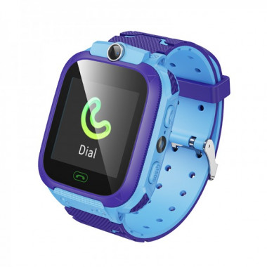 Дитячий смарт-годинник HOCO Y105 36mm. 400 mAh children phone watch Blue (6942007658645) (21195)