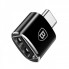 Адаптер Baseus USB Female To Type-C Male Adapter Converter Black (CATOTG-01) (18295)