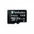 Карта памяти Verbatim 64GB microSDHC Class 10 (44084) (22395)