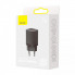 Мережевий зарядний пристрій Baseus Super Si Pro Quick Charger C+U 30W EU Black (CCSUPP-E01) (395)