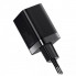 Мережевий зарядний пристрій Baseus Super Si Pro Quick Charger C+U 30W EU Black (CCSUPP-E01) (395)