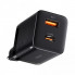 Мережевий зарядний пристрій Baseus Super Si Pro Quick Charger C+U 30W EU Black (CCSUPP-E01) (395)