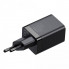 Мережевий зарядний пристрій Baseus Super Si Pro Quick Charger C+U 30W EU Black (CCSUPP-E01) (395)