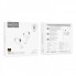 Бездротові навушники TWS HOCO EW64 White (6942007620635) (8495)
