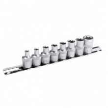 Набор головок TORX 8 ед, E5-E16, 3/8" INTERTOOL ET-6015 (17695)