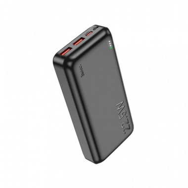 Батарея универсальная HOCO 20000mAh, 22.5W, Black (J101A / 45365) (18695)