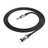 Аудіокабель BOROFONE BL19 iP to 3.5mm male, TPE, 1m, Black (6941991108327) (19695)