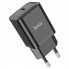 Мережевий зарядний пристрій HOCO N27 Innovative single port PD20W charger Black (6931474783448) (14795)