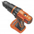 Дрель аккумуляторная ударная BLACK+DECKER BDCH188N (1795)