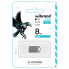 Флеш-накопичувач Wibrand USB 2.0 Hawk 8Gb Silver (WI2.0/HA8M1S) (6)