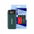 Повербанк-корпус/зарядка Liitokala Lii-MP2, 2x18650-21700, USB-C QC+PD, LCD, Box (Power Bank Case) Зелёный (15106)