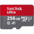 Карта памяти SanDisk 256GB microSDXC class 10 UHS-I Ultra (SDSQUAC-256G-GN6MA) (17106)