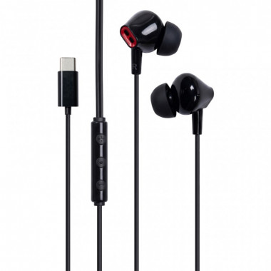 Наушники Vention Echo Lite USB-C In-Ear Wired Black (GBBBAV) (22206)
