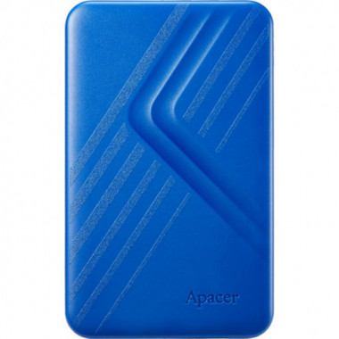 Зовнішній жорсткий диск PHD External 2.5'' Apacer USB 3.2 Gen. 1 AC236 2Tb Blue (color box) (AP2TBAC236U-1) (15306)