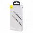 Кабель Baseus Cafule Series Metal Data Cable Type-C to iP PD 20W 0.25m Black (CATLJK-01) (18306)