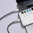 Кабель Baseus Cafule Series Metal Data Cable Type-C to iP PD 20W 0.25m Black (CATLJK-01) (18306)
