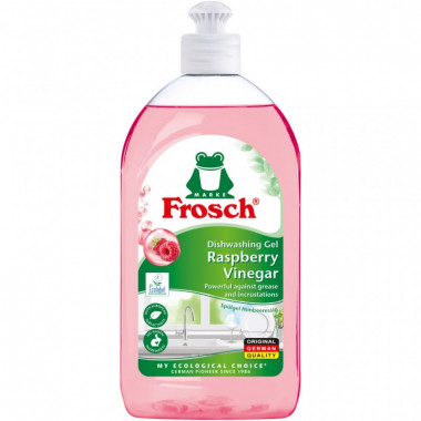 Средство для ручного мытья посуды Frosch Малина 500 мл (4009175940278) (7306)